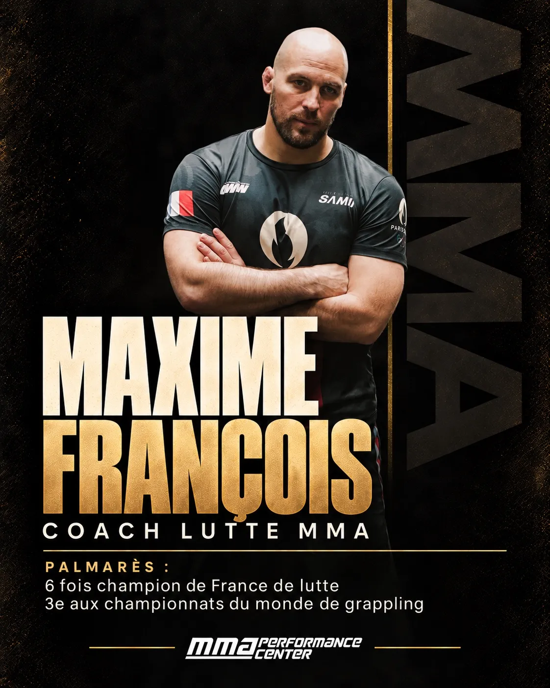Maxime François, Coach Lutte MMA au MMA Performance Center