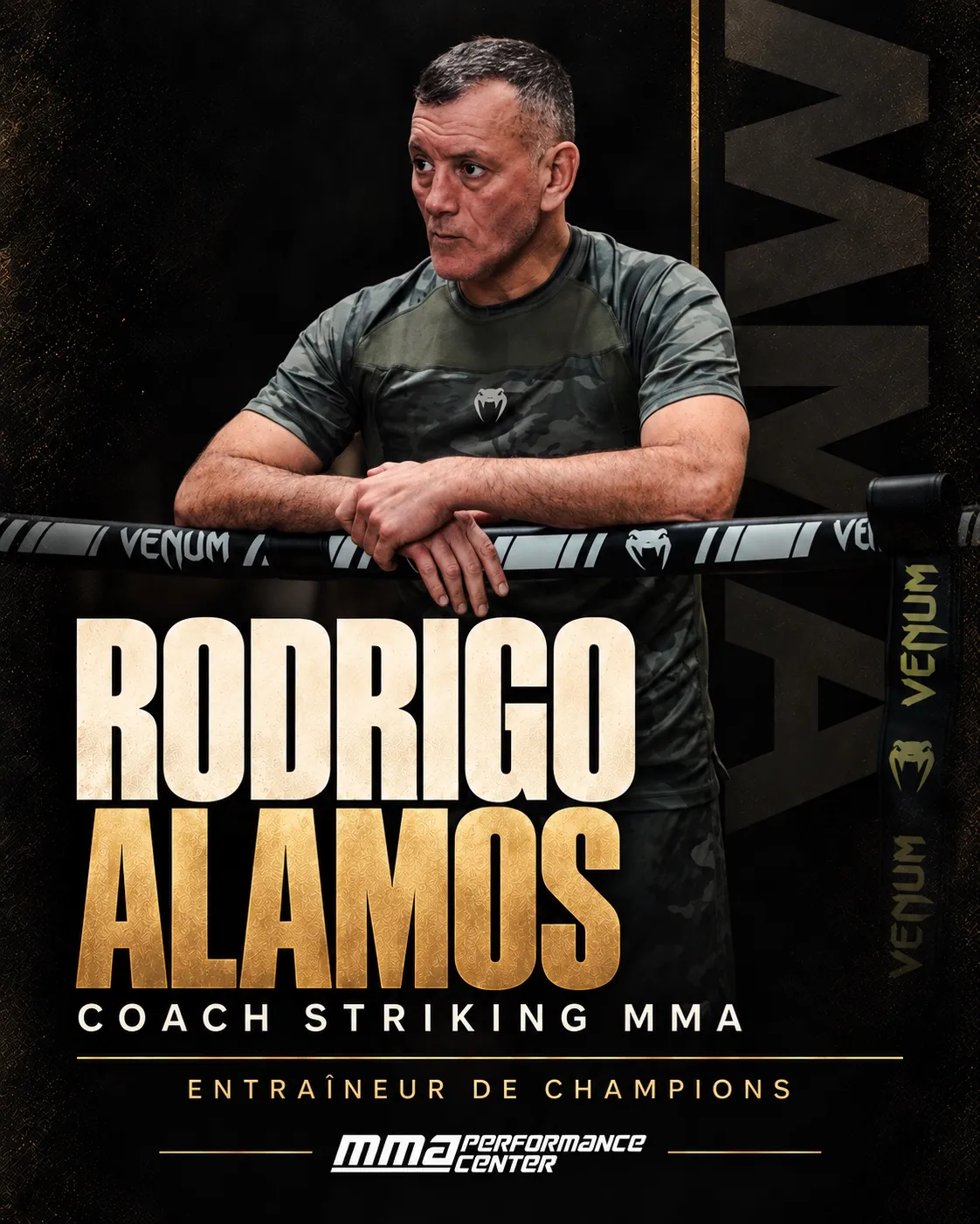 Rodrigo Alamos, Coach Striking MMA au MMA Performance Center